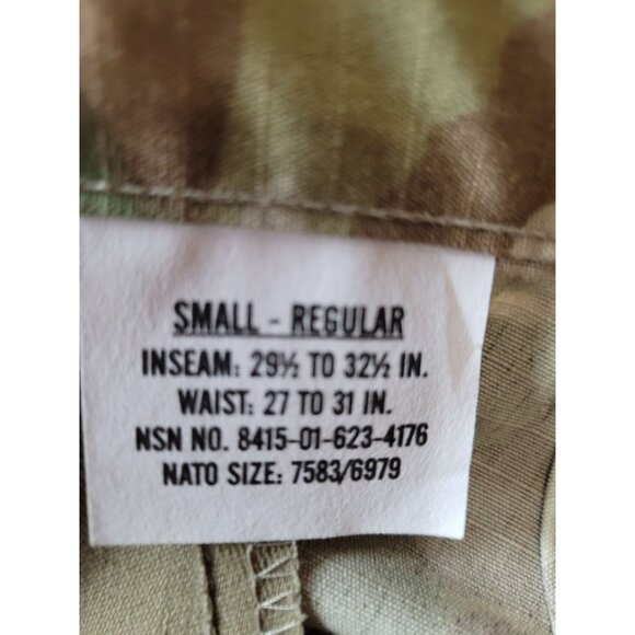 Army OCP Camo Pants Small Regular Insect Shield Combat Trouser Uniform Tactical - Picture 13 of 16